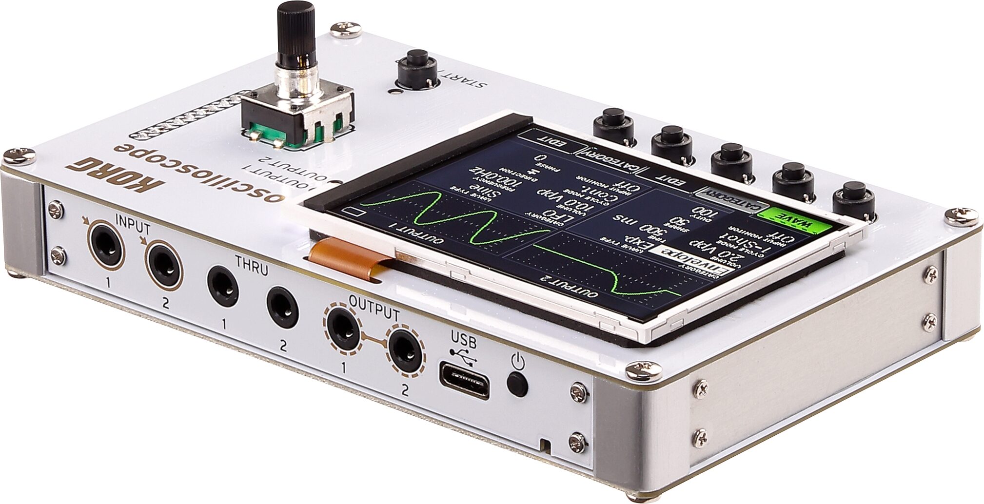 初回限定】 KORG 組立動作確認済 kit oscilloscope NTS-2 エフェクター