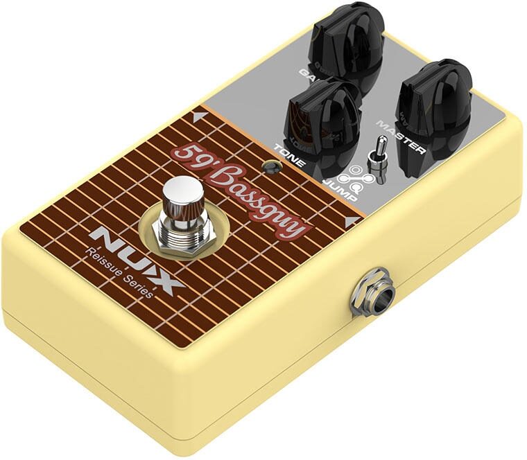 NUX 59 Bassguy Bassman Reissue Pedal, New, Action Position Back