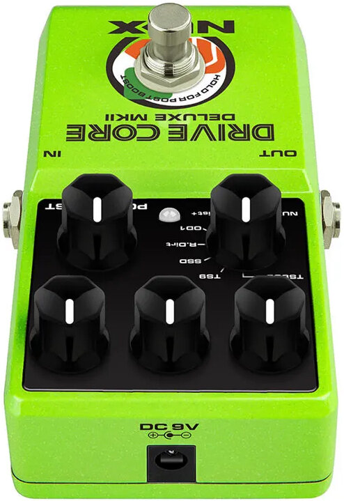 NUX Drive Core DLX MKII Overdrive Pedal, New, Action Position Back