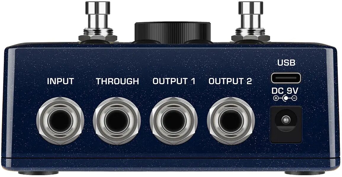 NUX Solid Studio MKII NSS-6 Amp Simulator IR Loader Pedal, New, Action Position Back