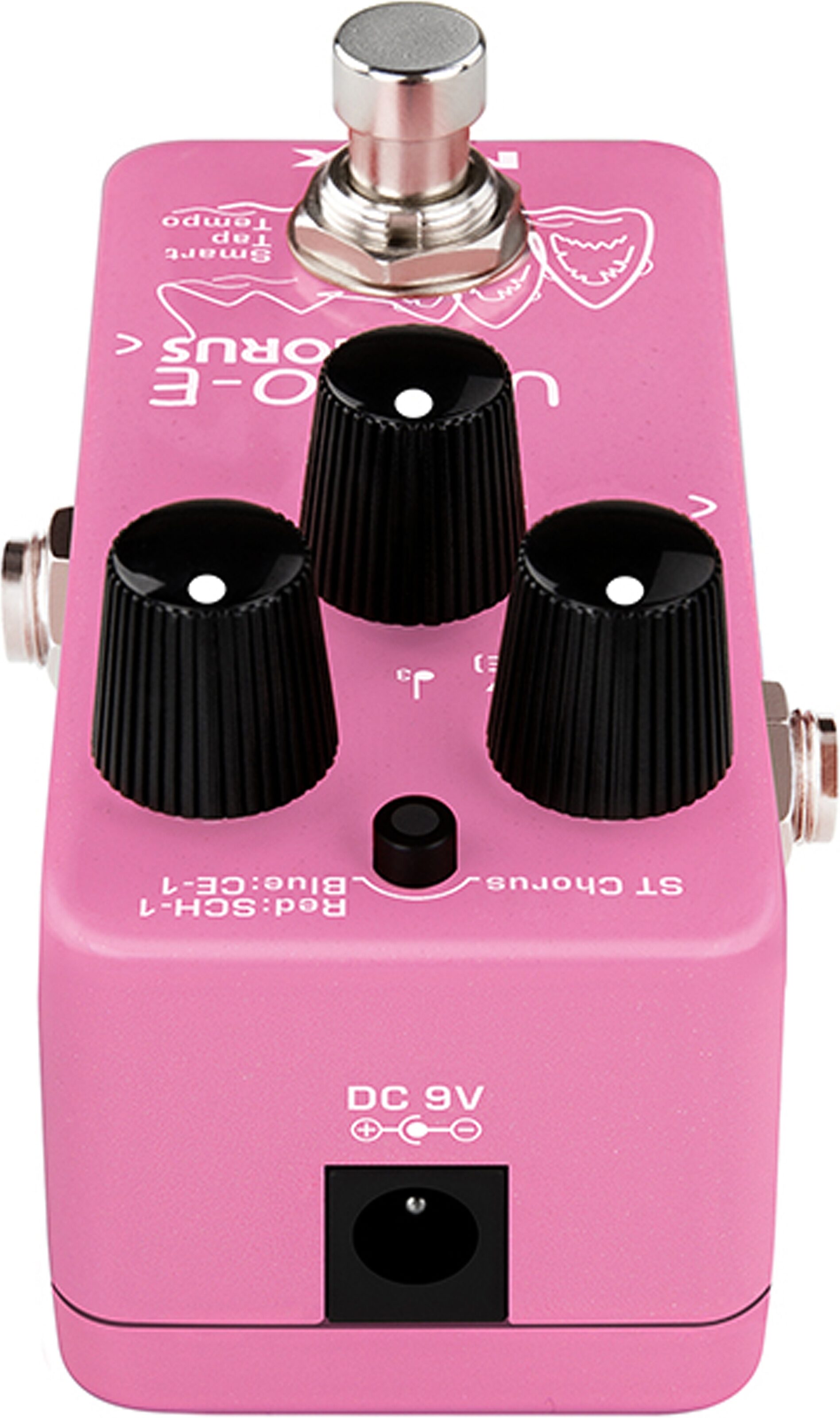 NUX NCH-4 Ukiyo-E Chorus Pedal, New, Action Position Back
