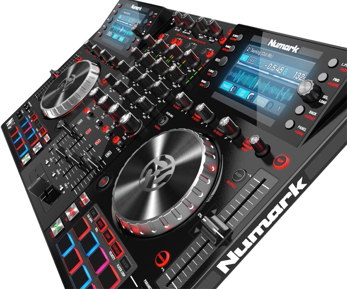 Numark NVII Dual Display DJ Controller | zZounds