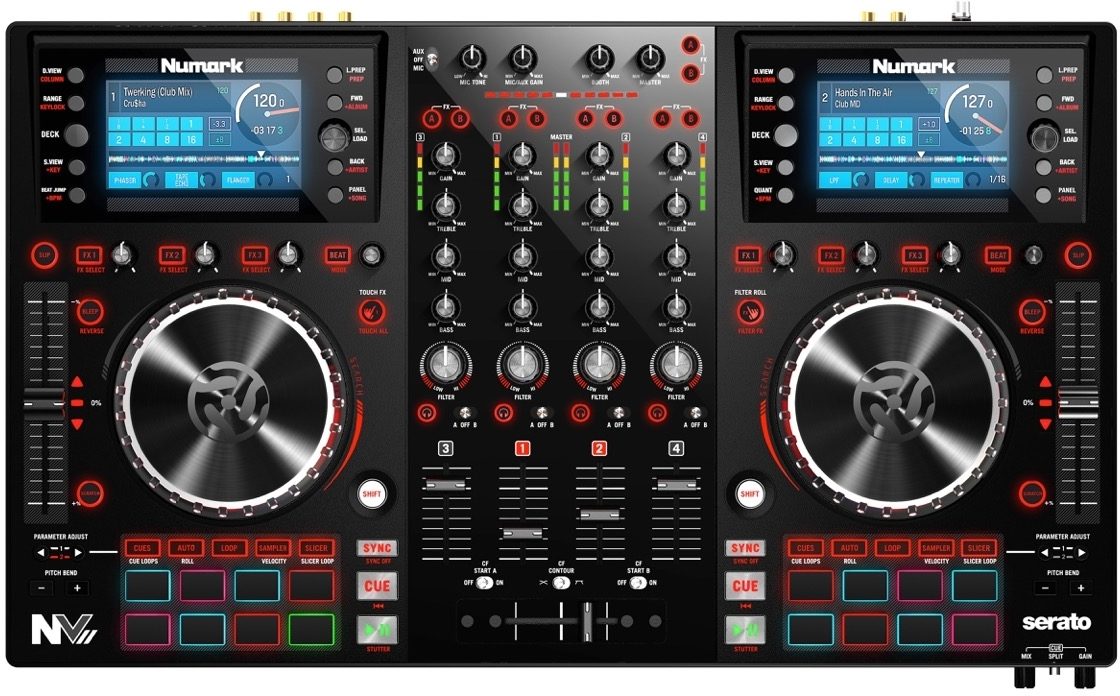 Numark NVII Dual Display DJ Controller | zZounds