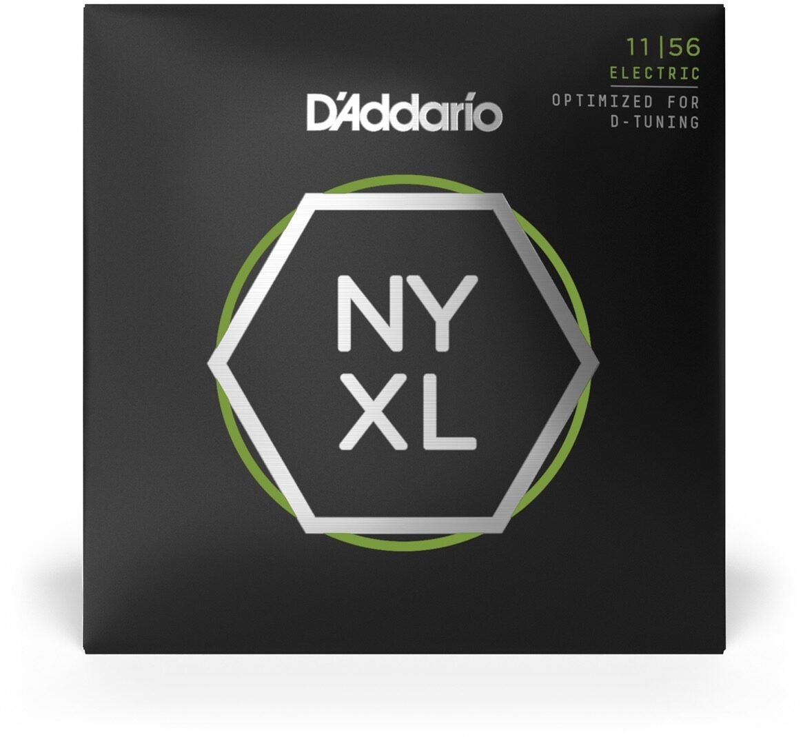 D'Addario NYXL Nickel Wound Electric Guitar Strings, NYXL1156, Medium/Extra Heavy, view