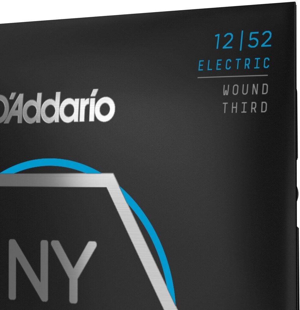 D'Addario NYXL Nickel Wound Electric Guitar Strings, NYXL1252W, Light, Wound Third, view