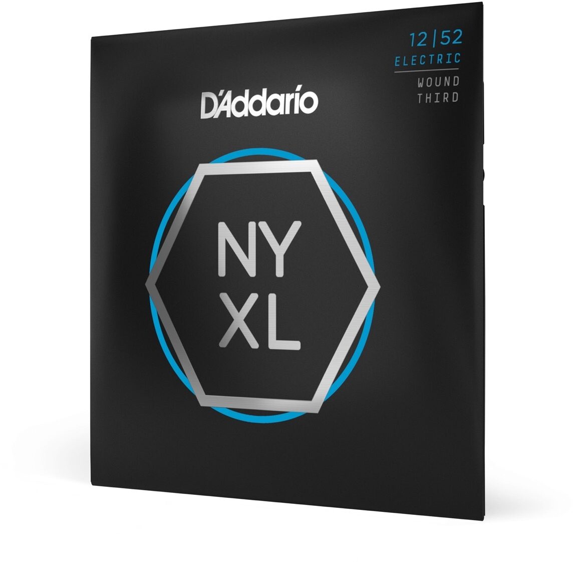 D'Addario NYXL Nickel Wound Electric Guitar Strings, NYXL1252W, Light, Wound Third, main