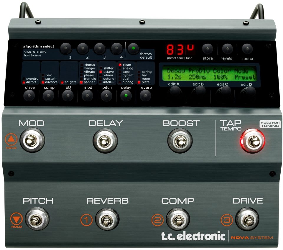 TC Electronic Nova System Guitar Multi-Effects Pedal | zZounds