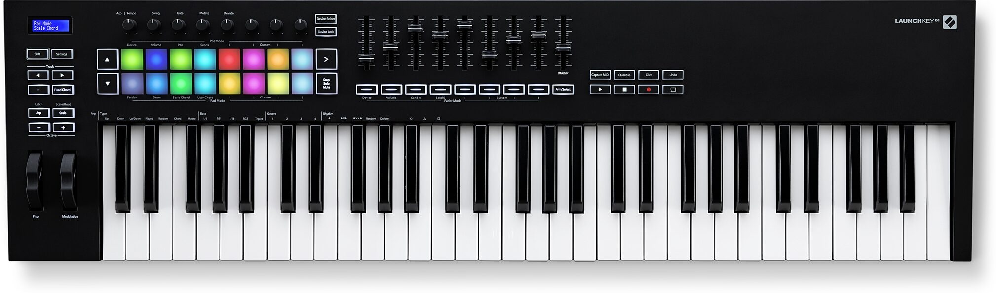 Novation Launchkey 61 MK3 USB MIDI Keyboard Controller