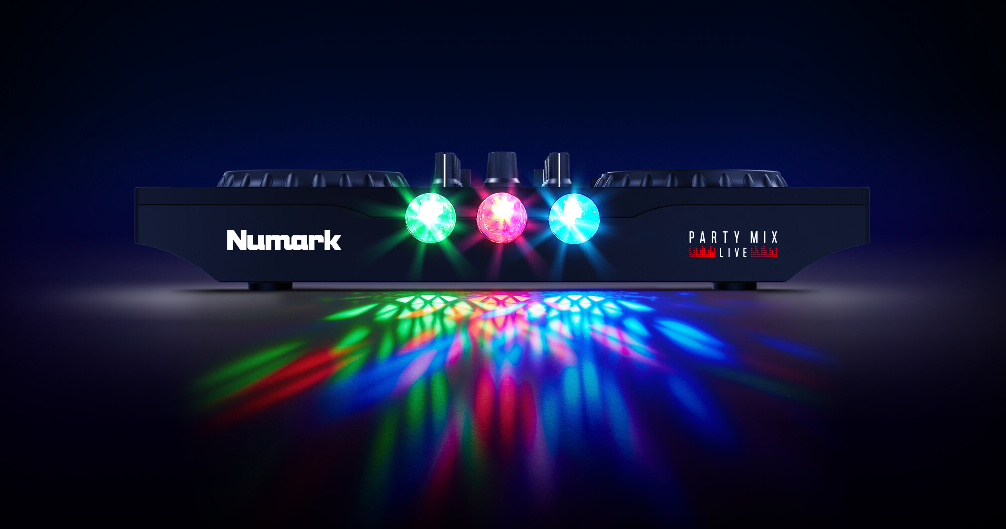 Numark Party Mix Live DJ Controller with Lights, New, In Use