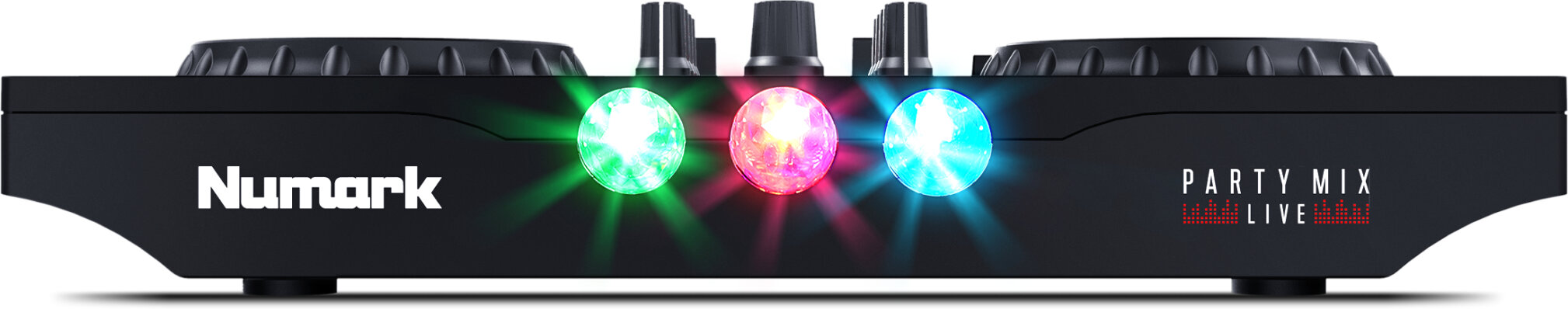 Numark Party Mix Live DJ Controller with Lights, New, Rear