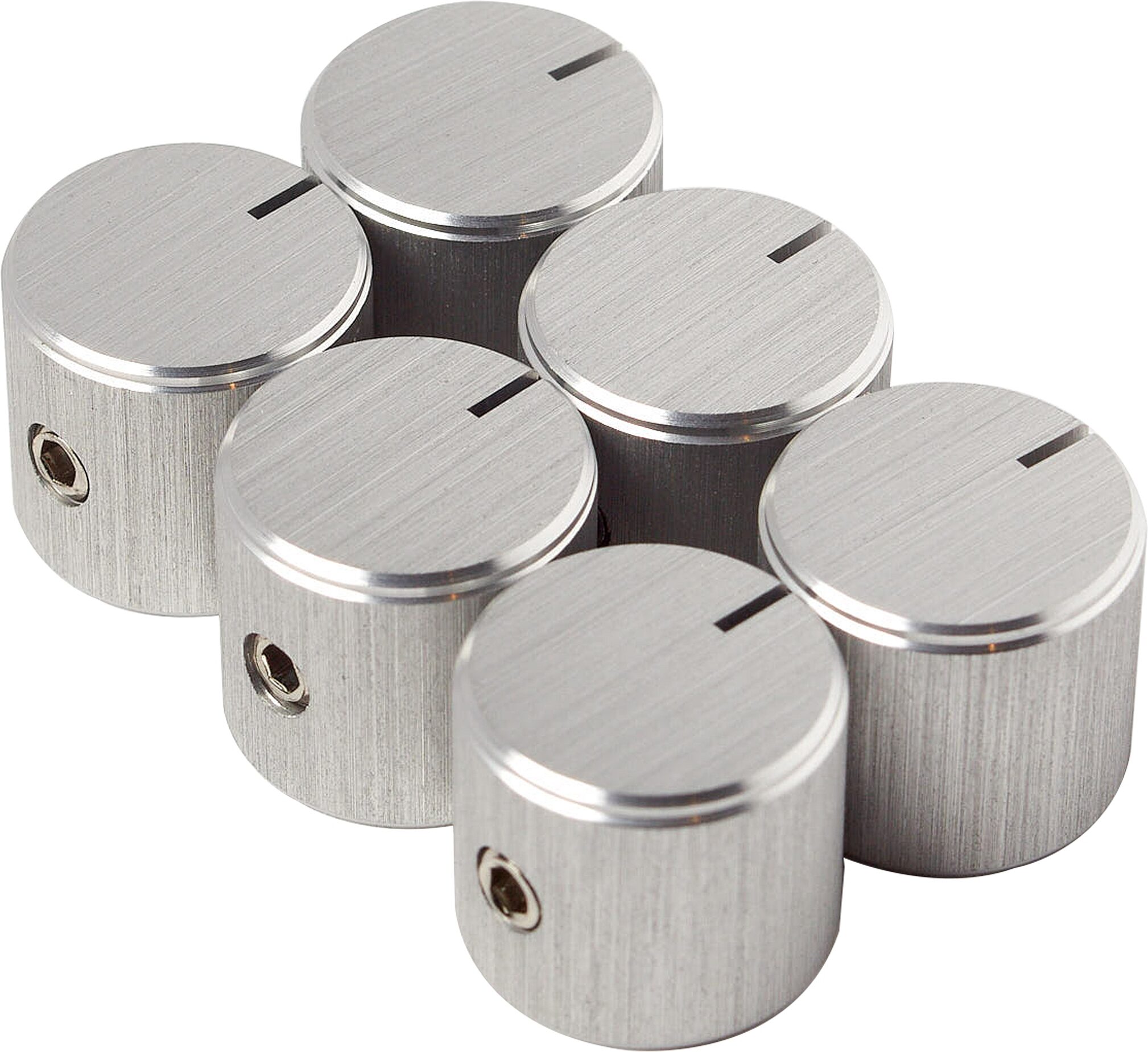 Origin Effects Knob Kit, Silver, Action Position Back