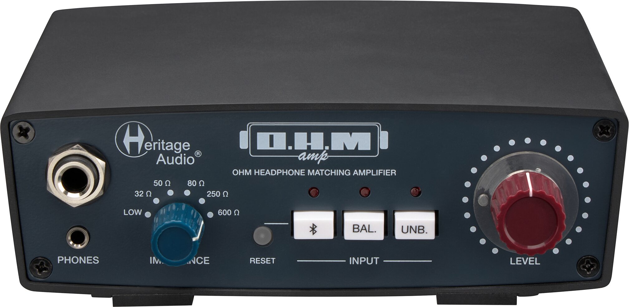 Heritage Audio OHM Variable Impedance Headphone Amplifier, New, Action Position Back
