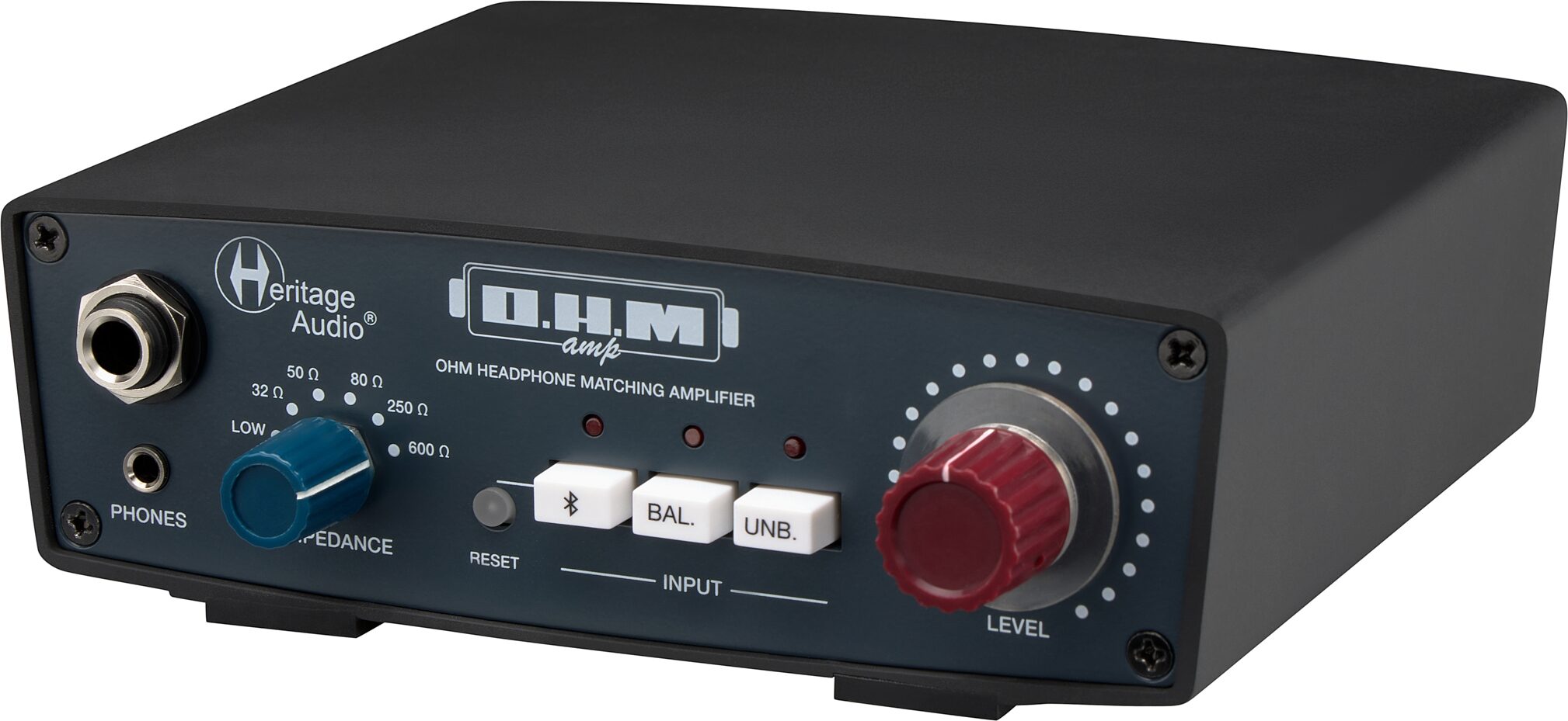 Heritage Audio OHM Variable Impedance Headphone Amplifier, New, Action Position Back
