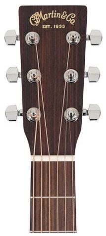 Martin OM-1 Orchestra Acoustic Guitar, Headstock