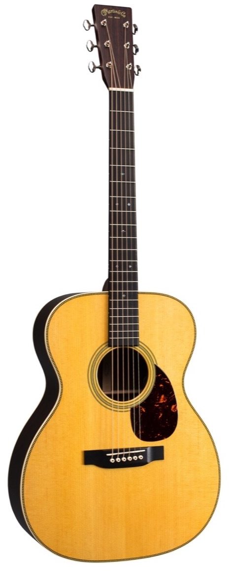 Martin OM-28E Acoustic-Electric Guitar with LR Baggs Anthem (and Case), Main