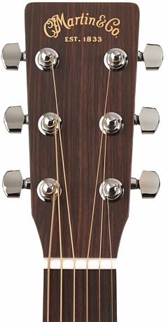 Martin OMC15E Acoustic-Electric Guitar (with Case), Headstock