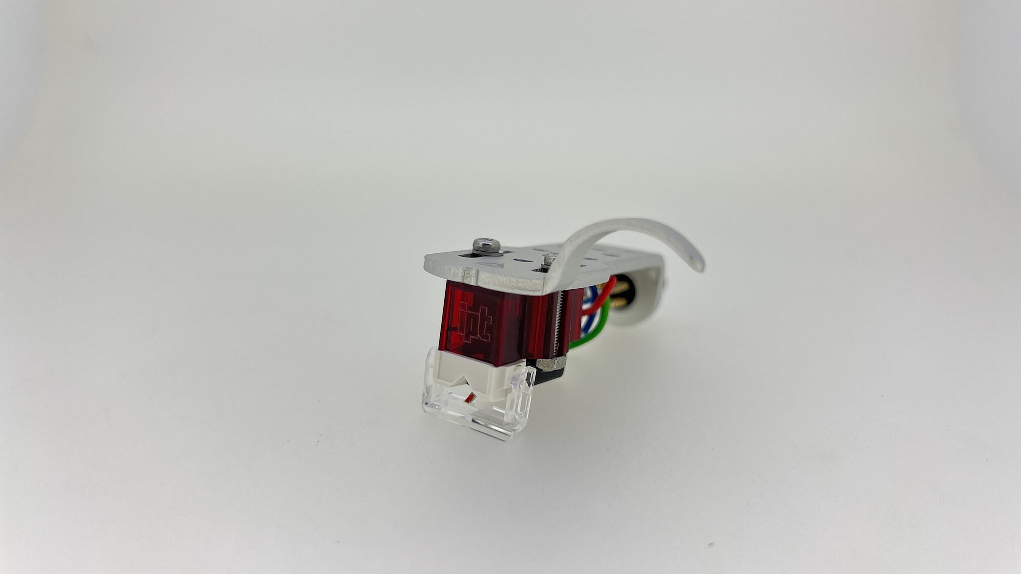 JICO Omnia Impact Turntable Cartridge, Silver, Action Position Back