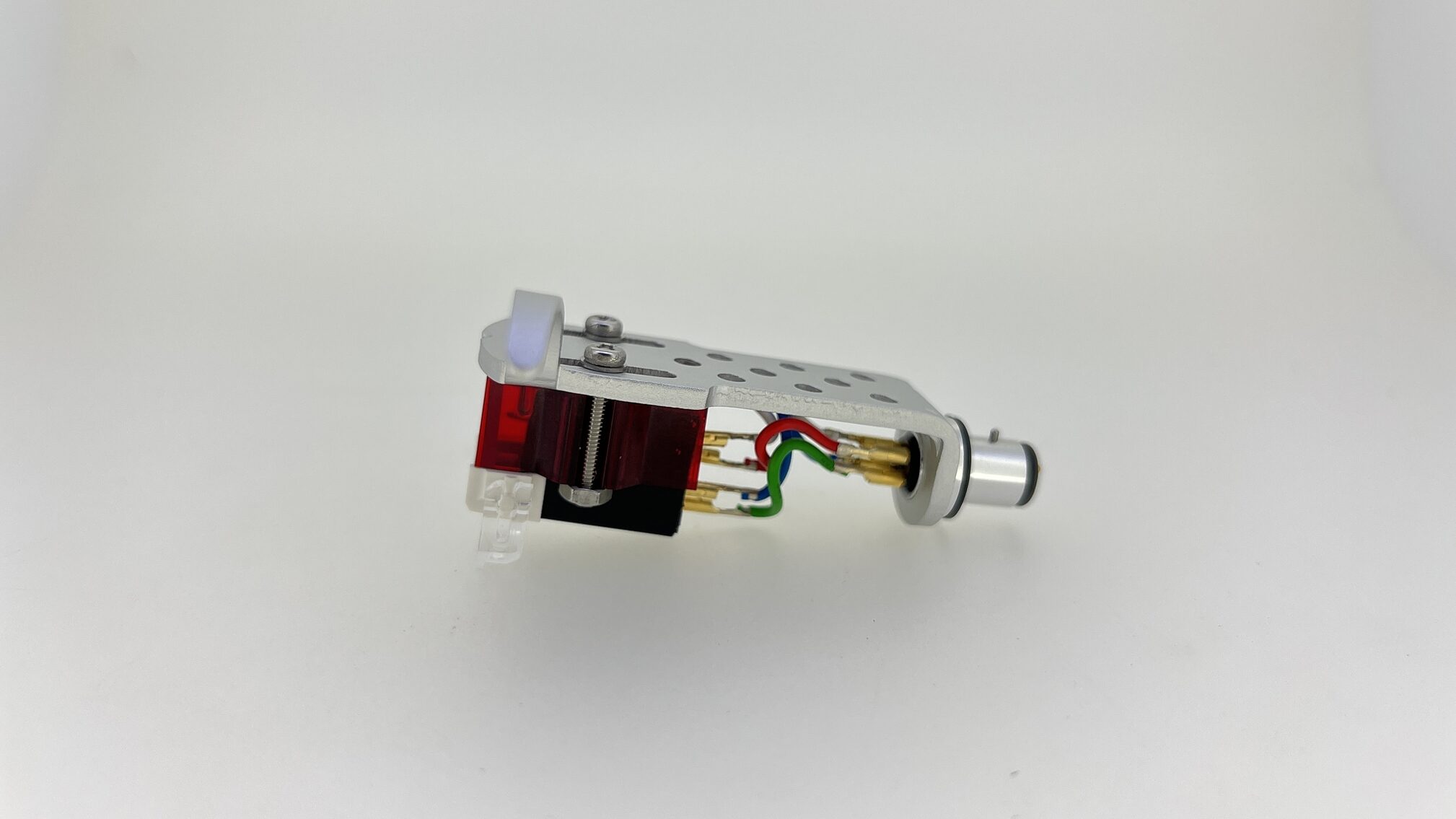 JICO Omnia Impact Turntable Cartridge, Silver, Action Position Back