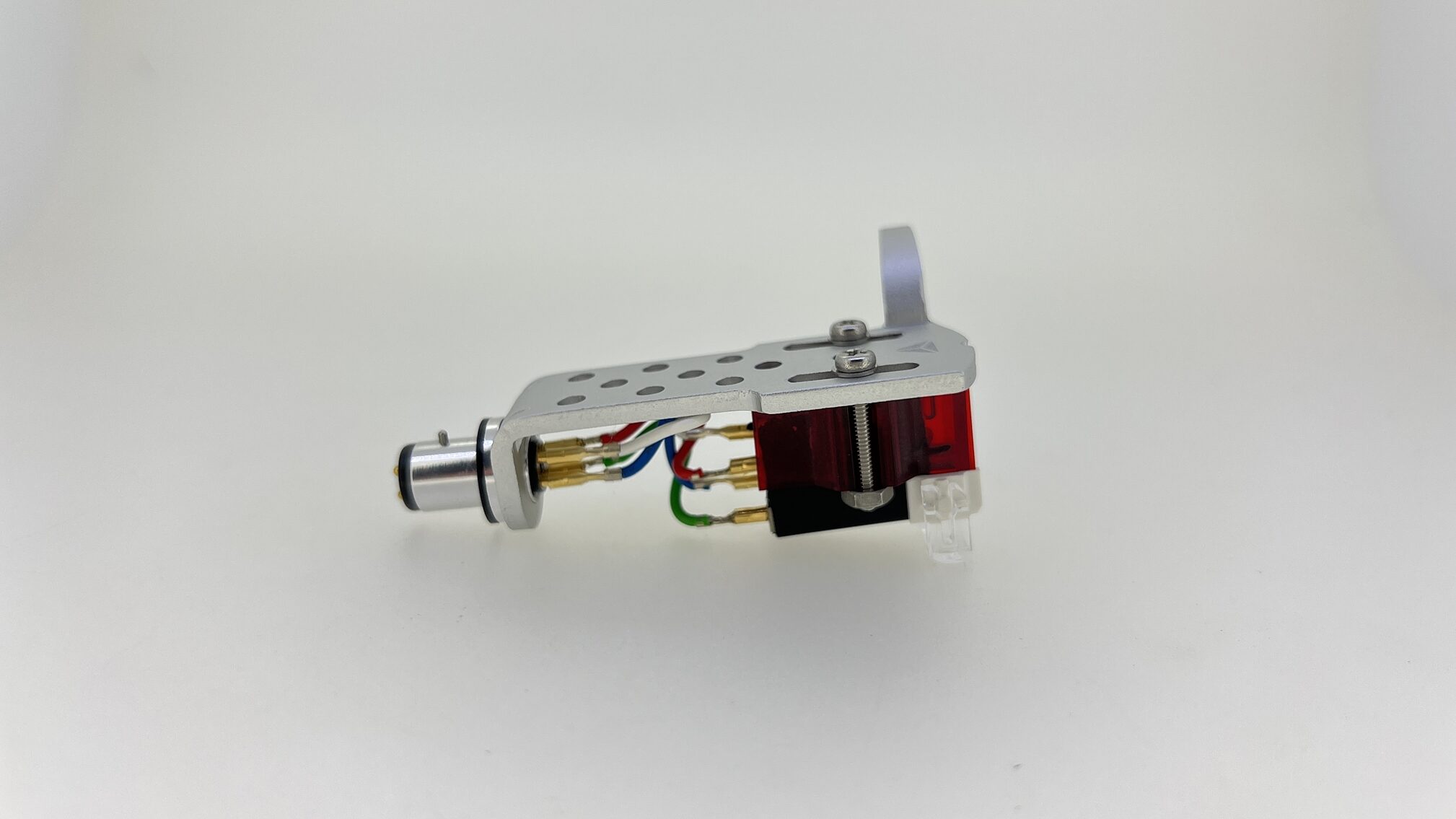 JICO Omnia Impact Turntable Cartridge, Silver, Action Position Back