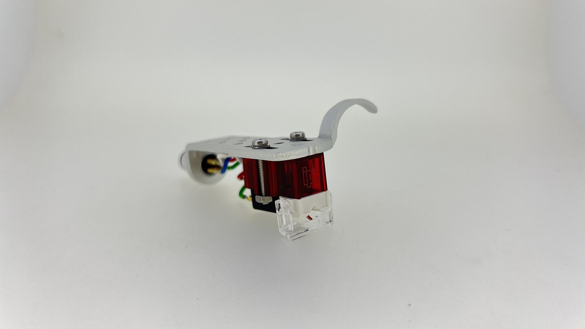 JICO Omnia Impact Turntable Cartridge, Silver, Action Position Back