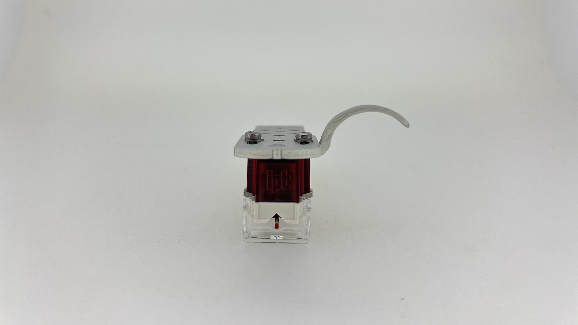 JICO Omnia Impact Turntable Cartridge, Silver, Action Position Back