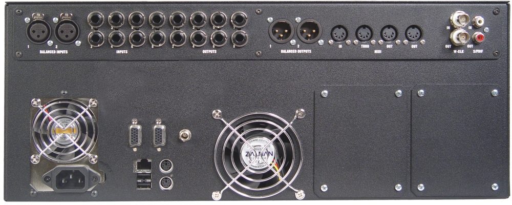 Open Labs OMX64 Dual 1.4 Opteron Desktop Computer with Integrated I/O, Rear