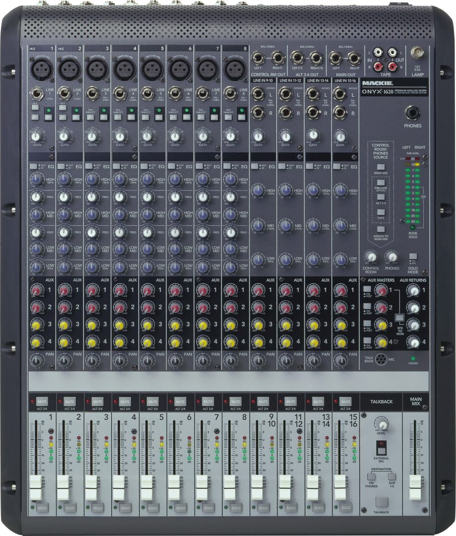 Mackie Onyx 1620 16-Channel Mixer | zZounds