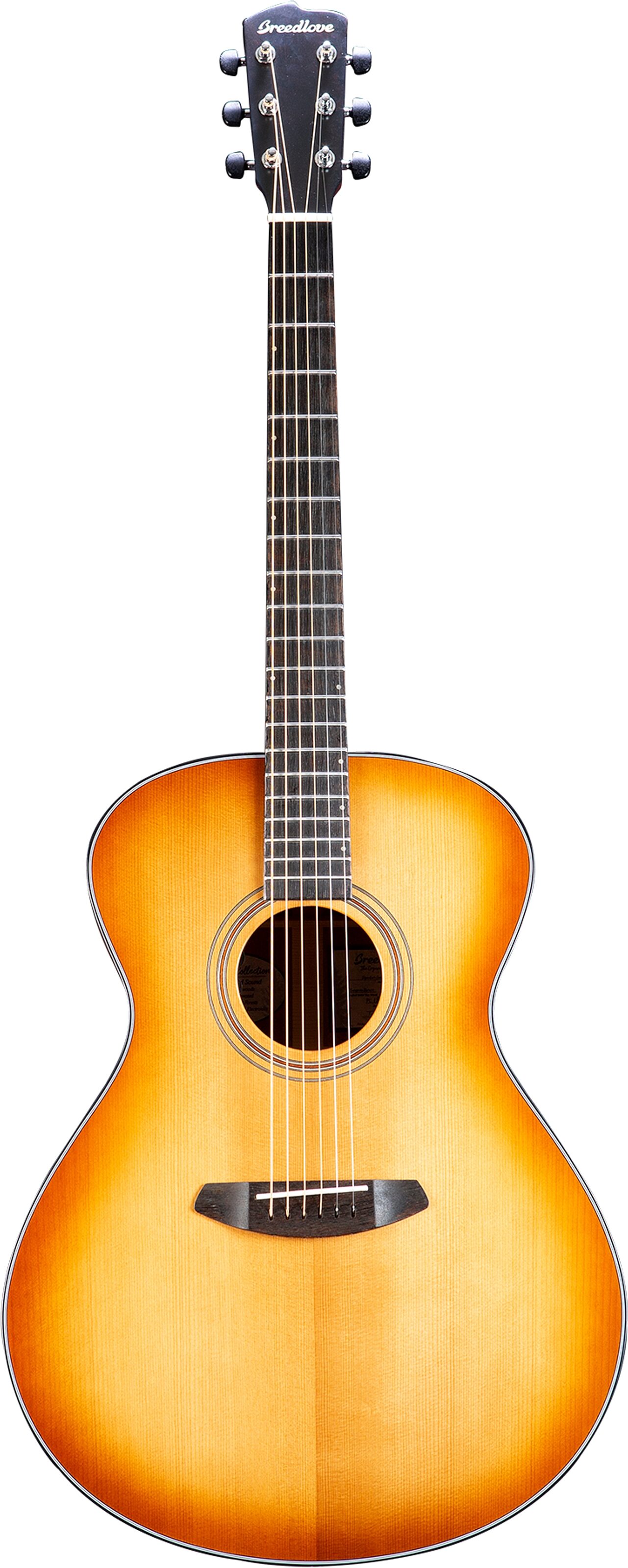Breedlove Organic Signature Dreadnought Concerto Acoustic-Electric Guitar, Action Position Back