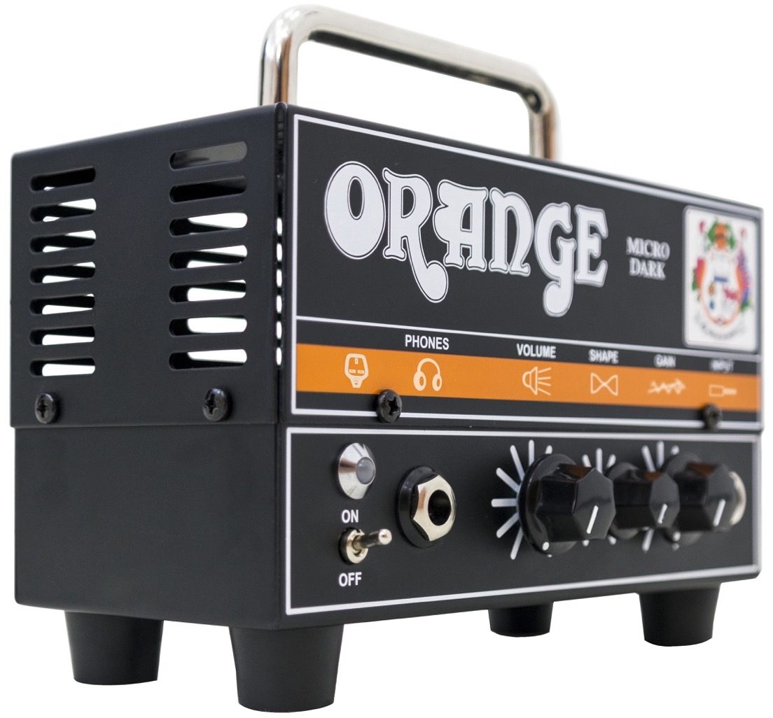 Orange Micro Dark Terror Mini Guitar Amplifier Head (20 Watts)