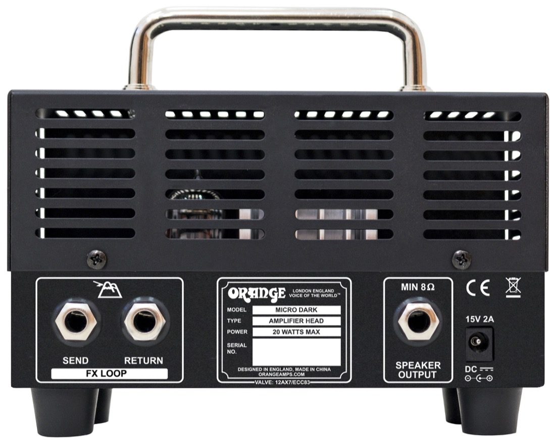 Orange Micro Dark Terror Mini Guitar Amplifier Head (20 Watts)