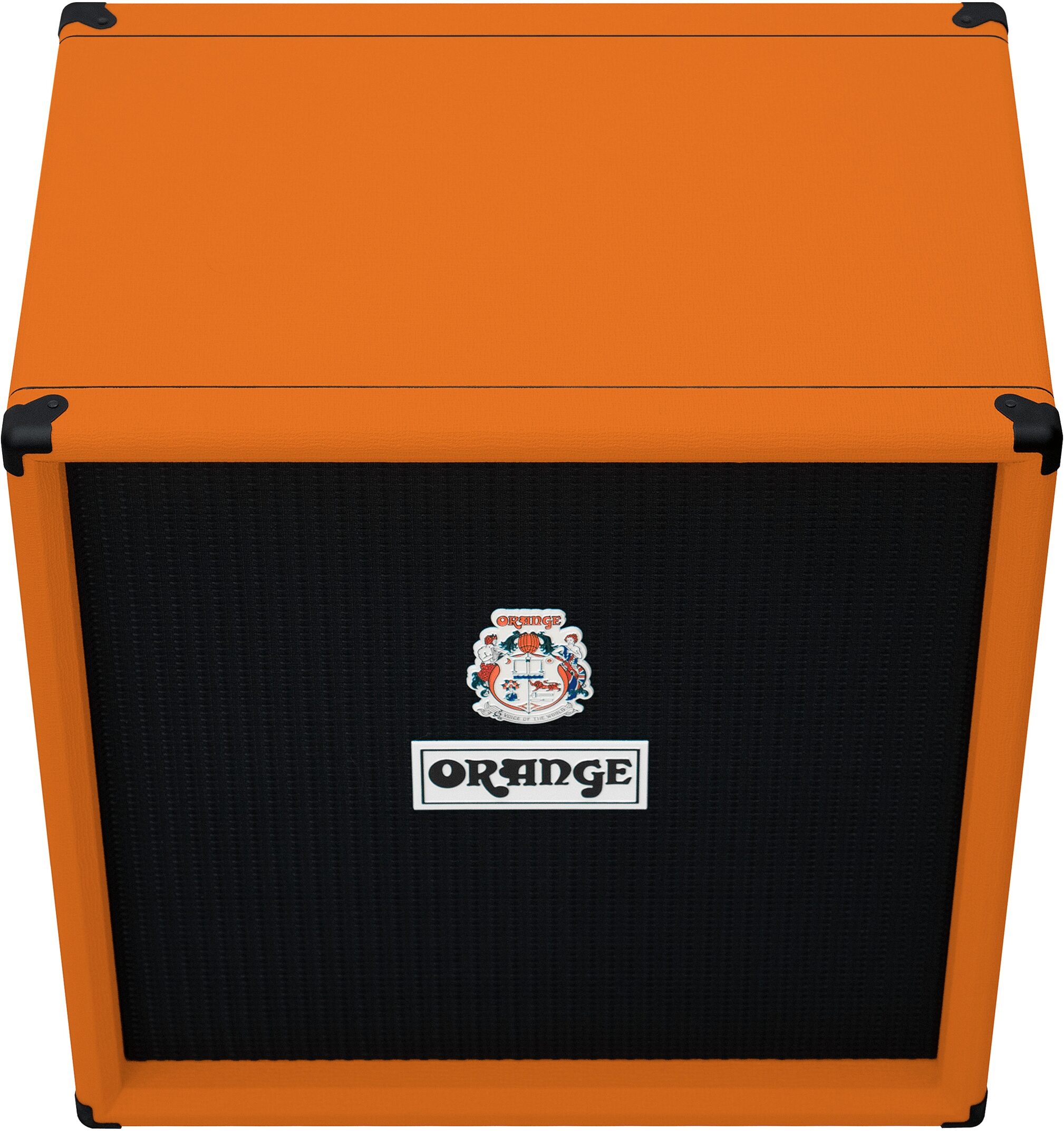 Orange OBC410 Bass Speaker Cabinet (600 Watts, 4x10"), Orange, 8 Ohm, Open Box (Good), Angled Front