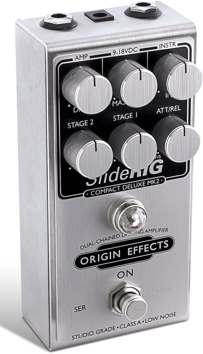 Origin Effects SlideRIG Compact Deluxe Mk2 Compressor Pedal, Side2