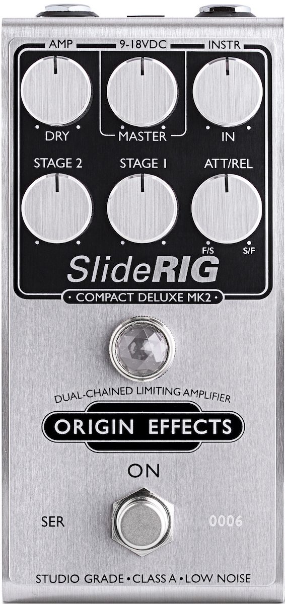 Origin Effects SlideRIG Compact Deluxe Mk2 Compressor Pedal, Main