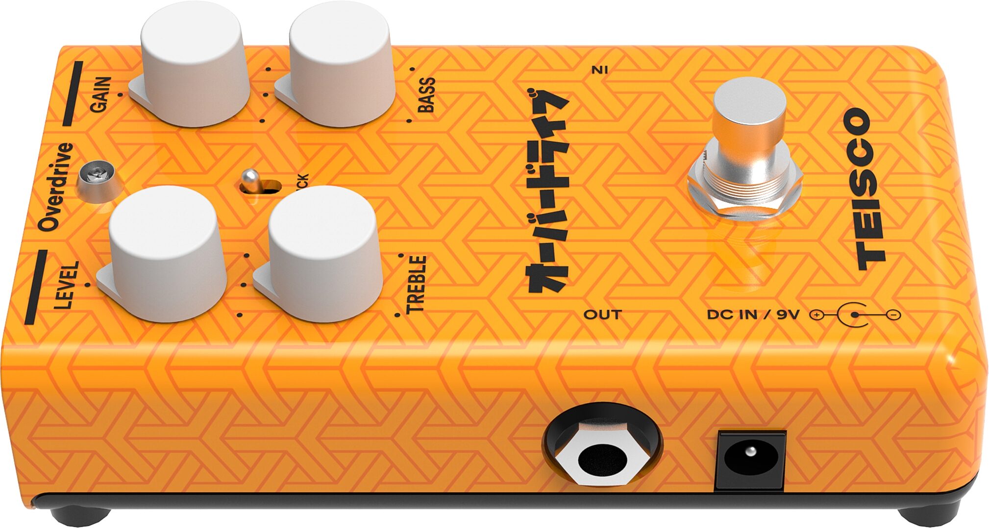 Teisco Overdrive Pedal, Action Position Back