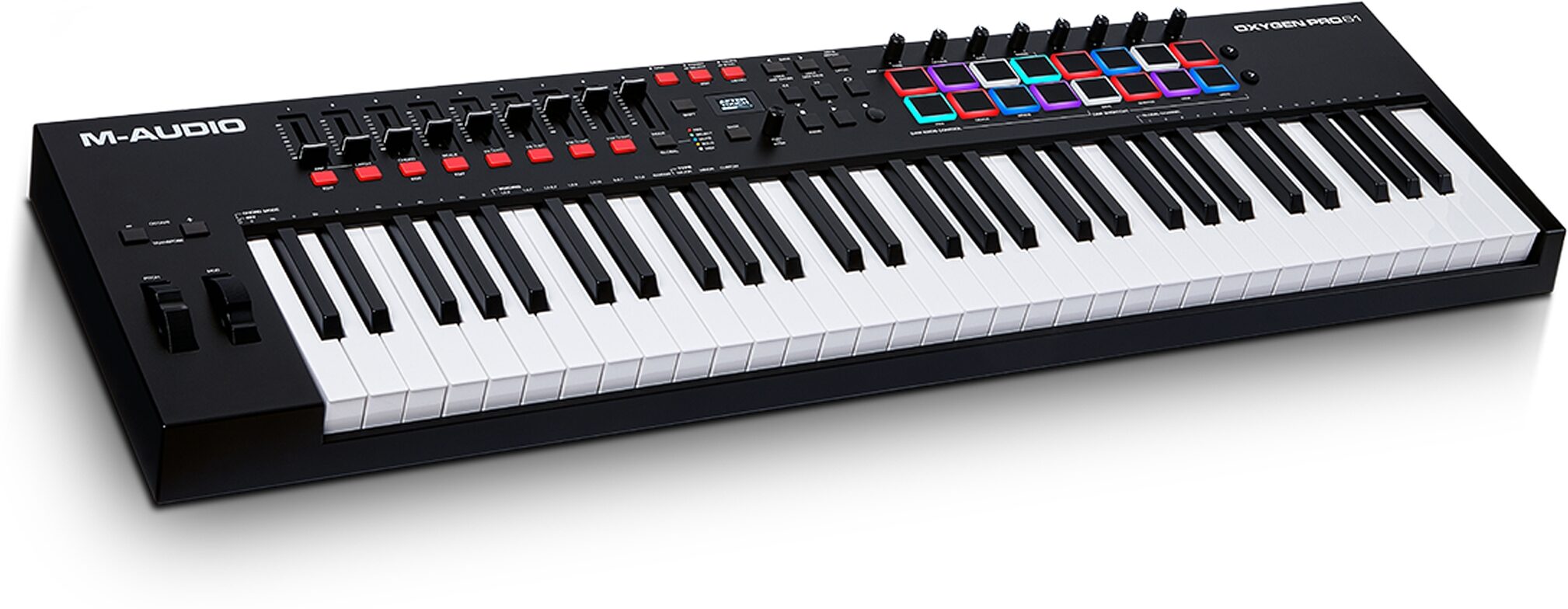 M-Audio Oxygen Pro 61 Keyboard Controller, 61-Key | zZounds