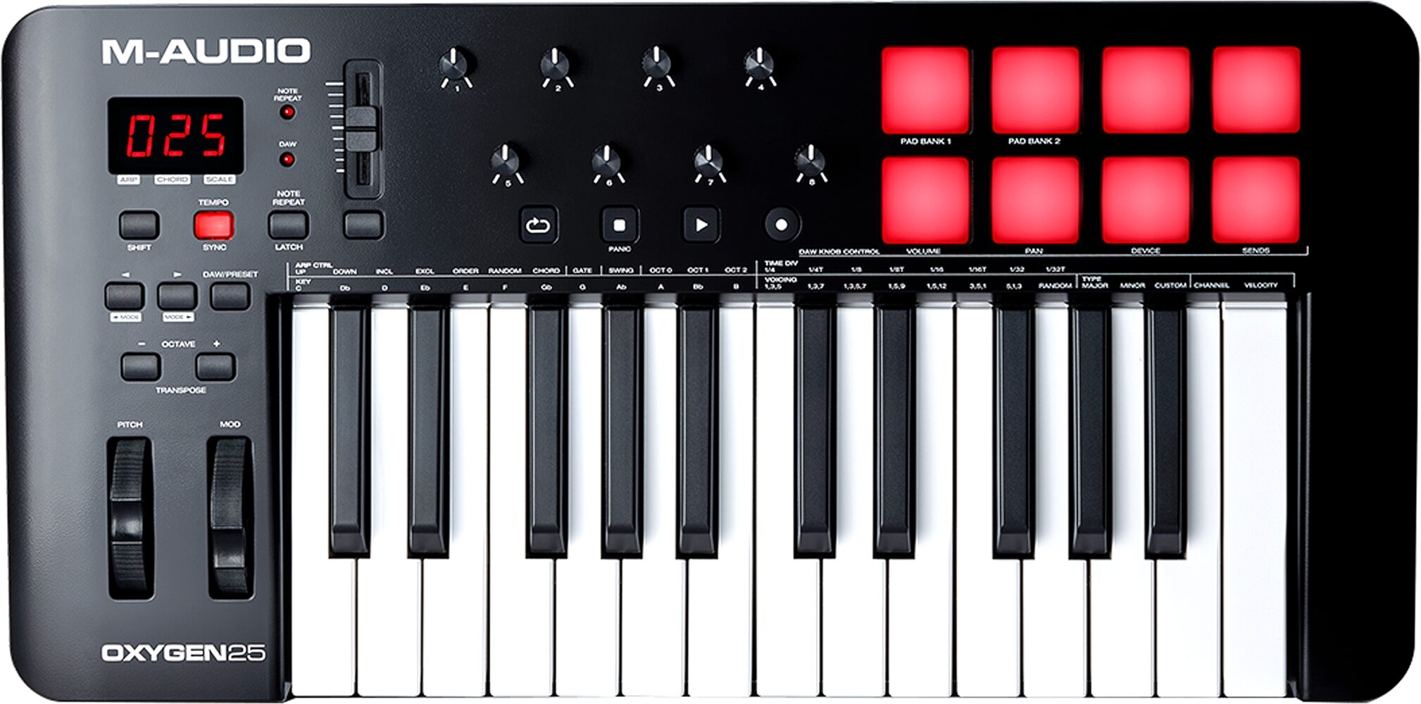 M-Audio MKV MIDI Controller, 25-Key | zZounds