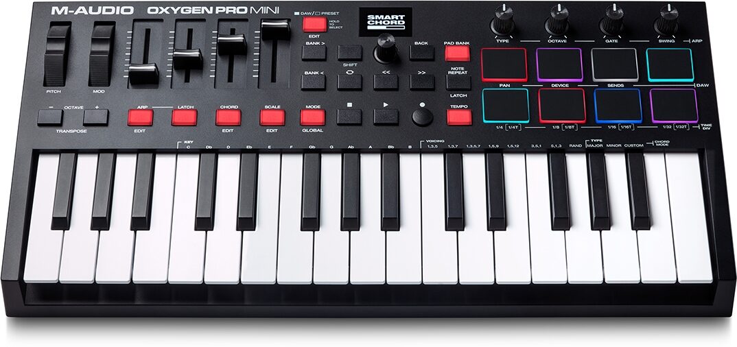 M-Audio Oxygen Pro Mini USB Keyboard Controller