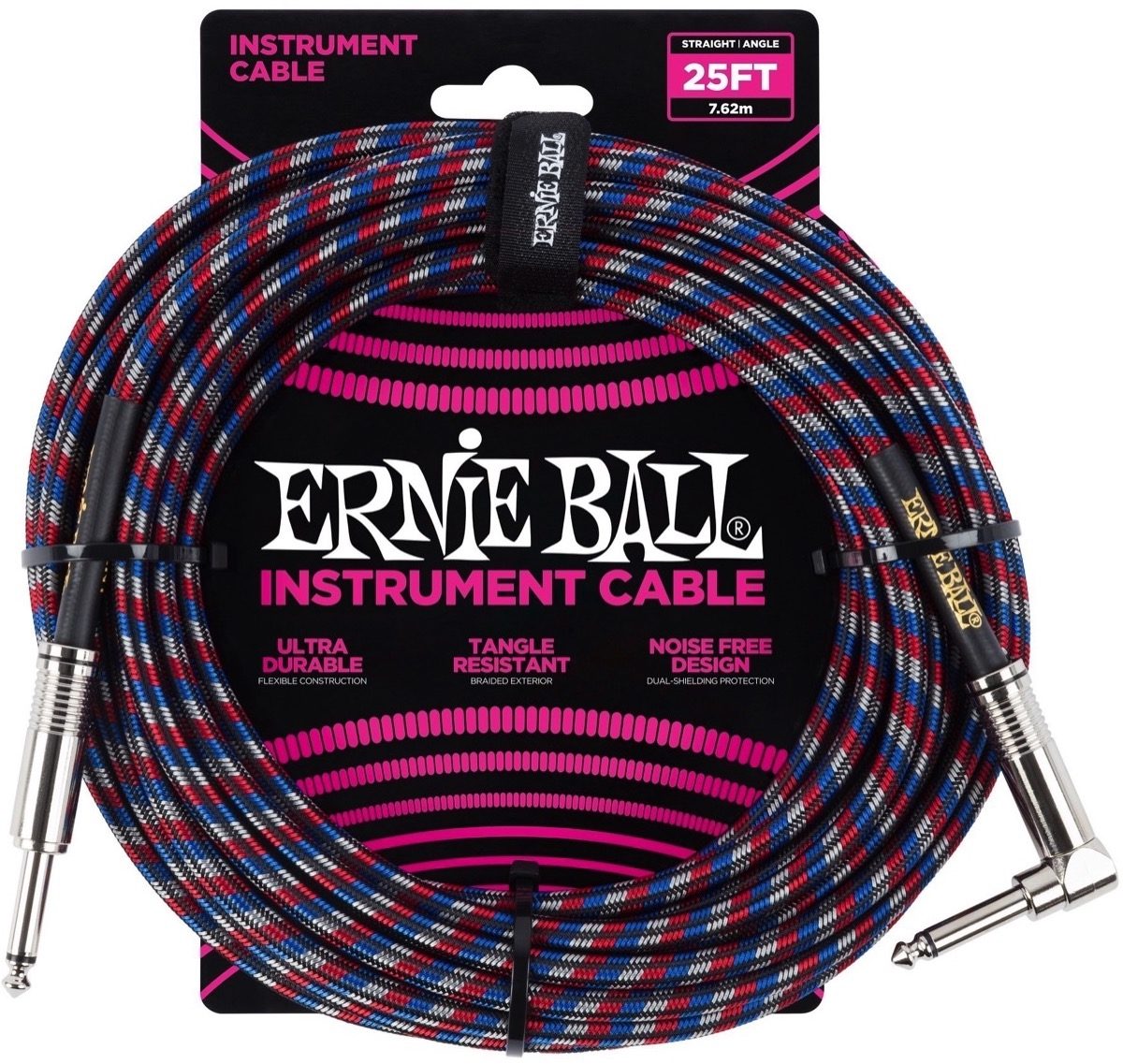 Ernie Ball Braided Guitar Cable, Main