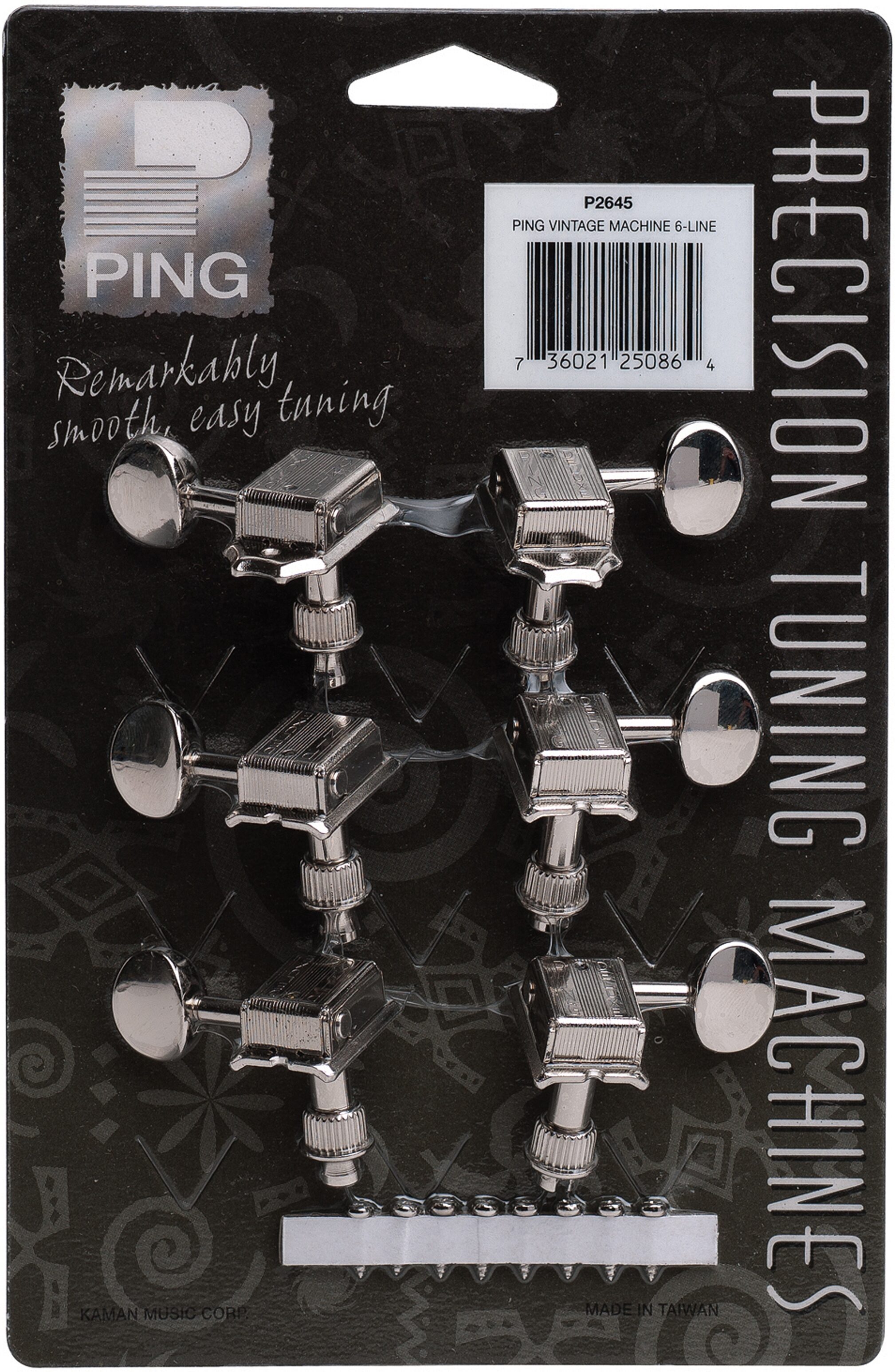 Ping P2645 Vintage-Style Tuners, Action Position Back