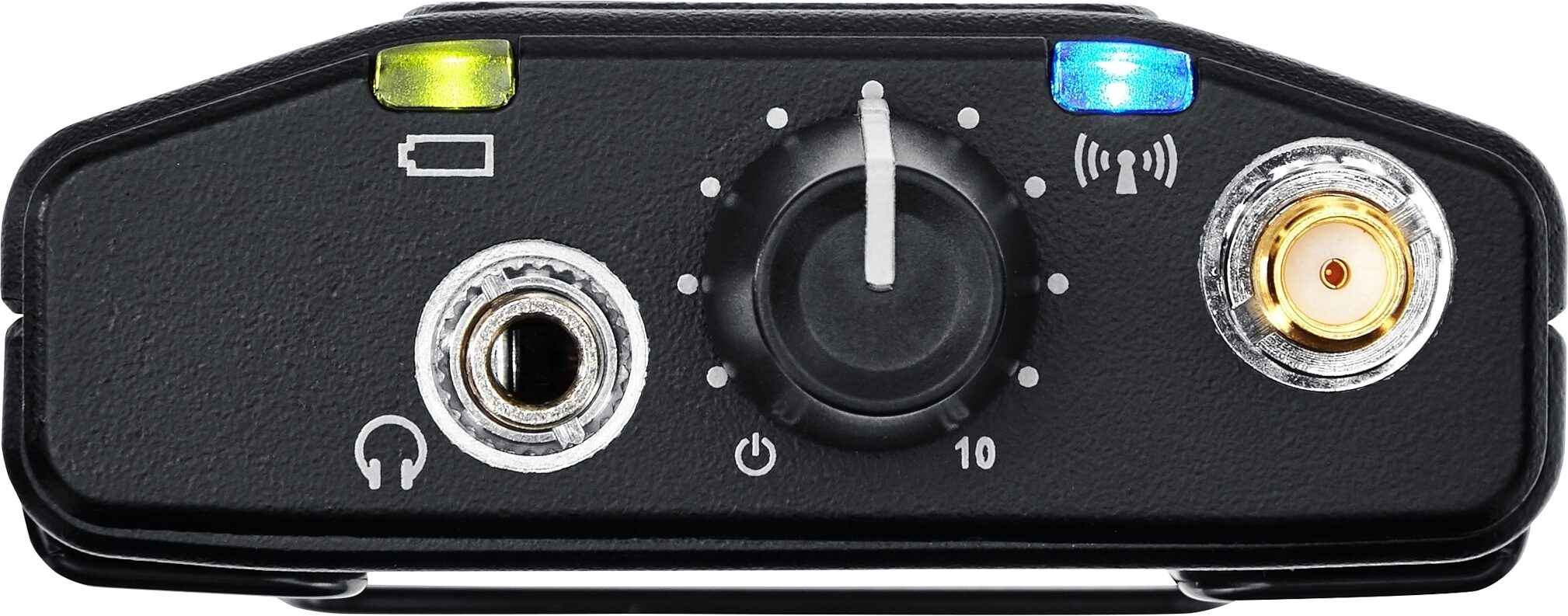 Shure PSM900 Personal Monitor System with SE425 In-Ear Headphones, Band G7, Detail Side