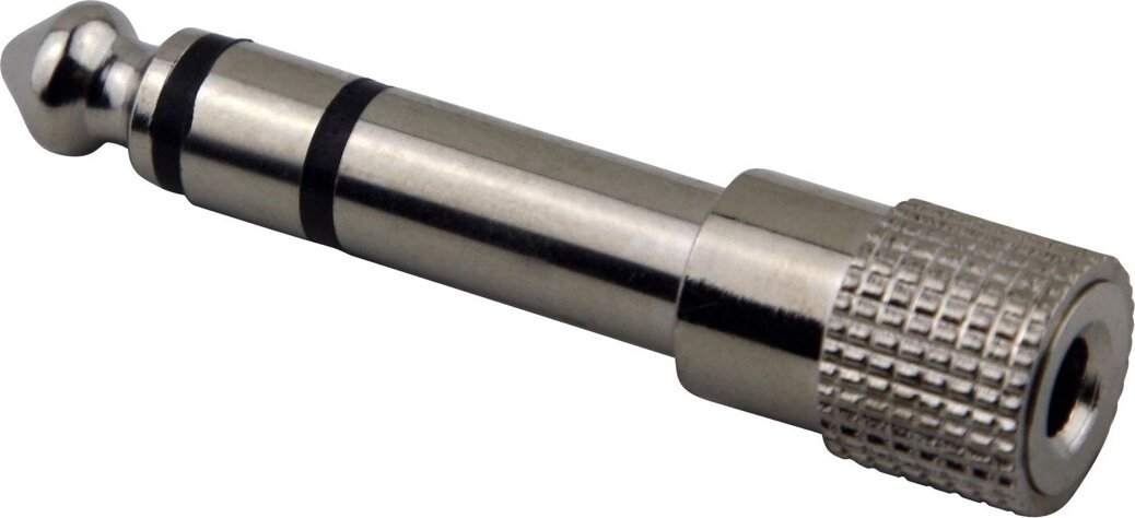 Pig Hog 3.5mm (Female) to 1/4" (Male) Stereo Headphone Adapter, New, Main