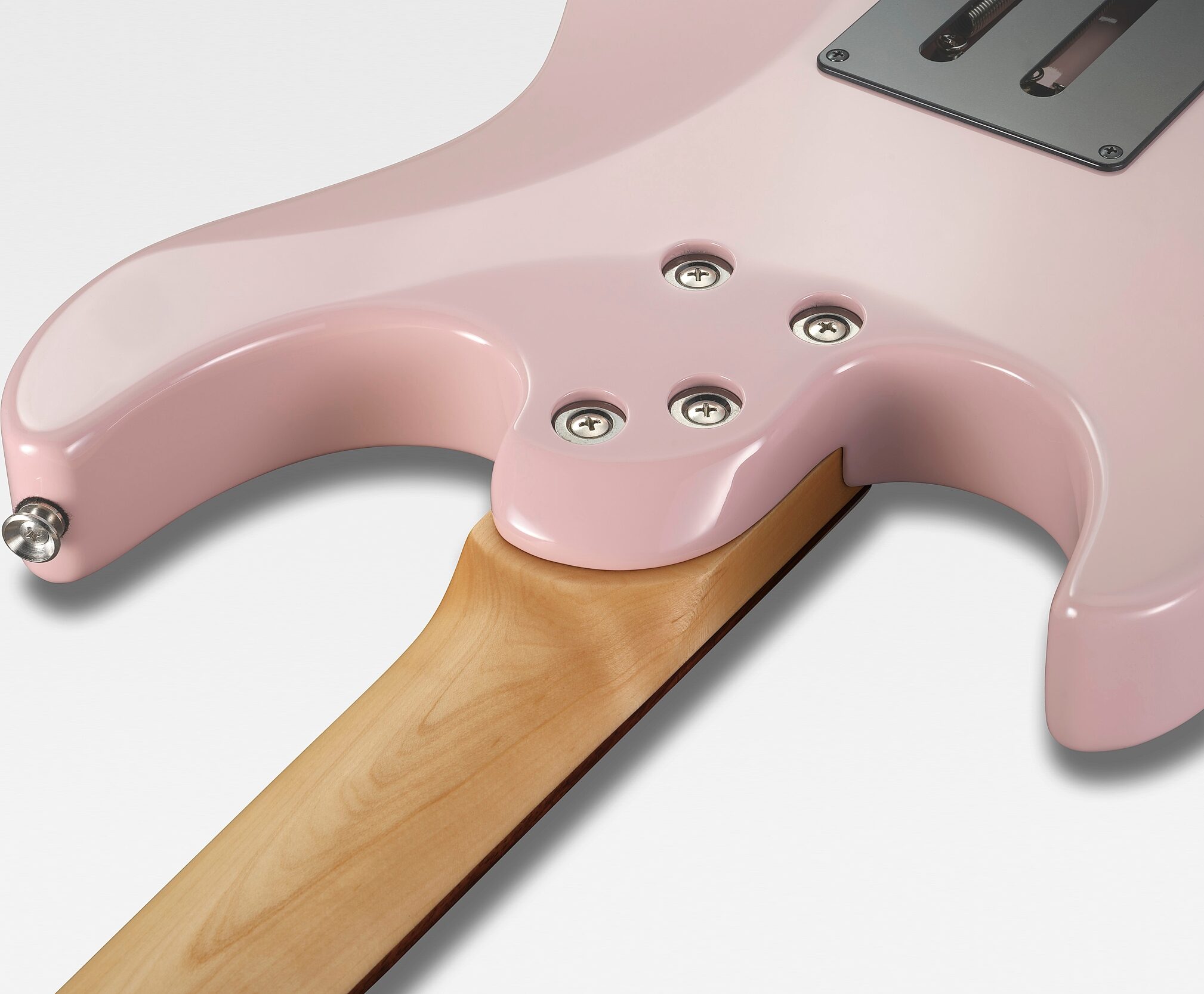 Yamaha Pacifica Standard Plus PACS+12M Electric Guitar, Maple Fingerboard (with Gig Bag), Ash Pink, Customer Return, Open Box (Very Good), Action Position Back