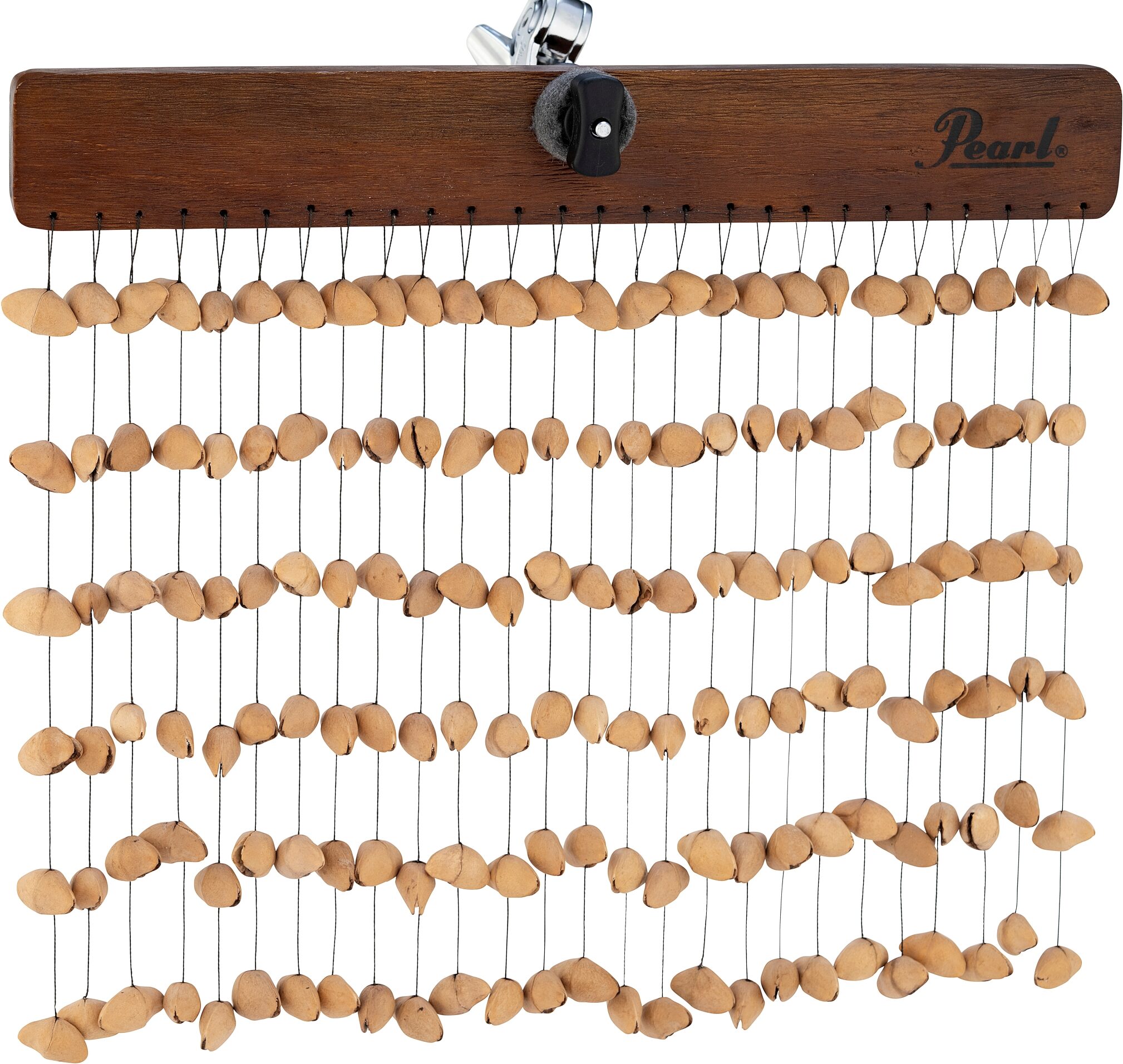 Pearl Awakening Series 26 Kenari Nut Windchime, Action Position Back