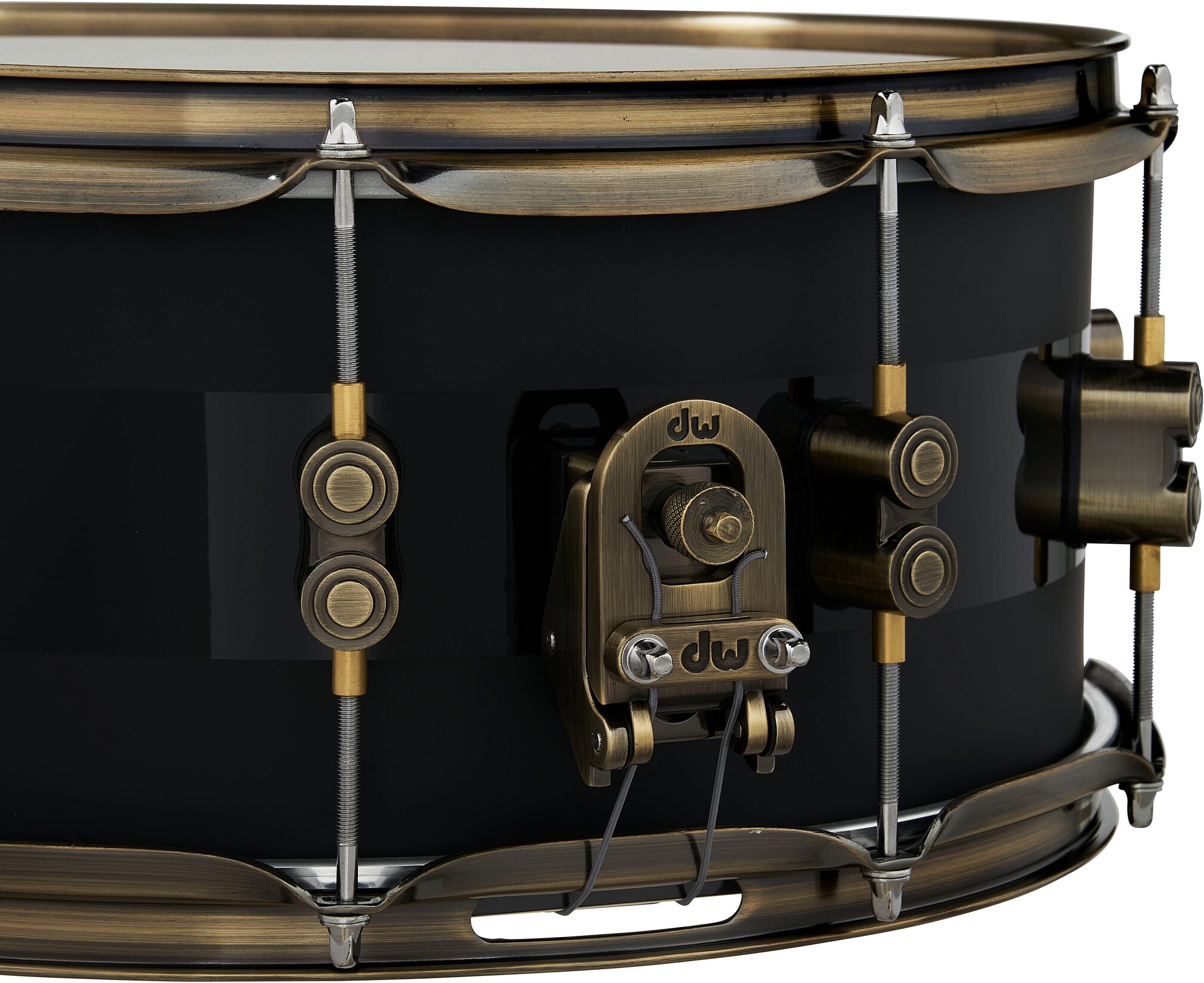Pacific Drums Concept 20th Anniversary Snare Drum, Action Position Back