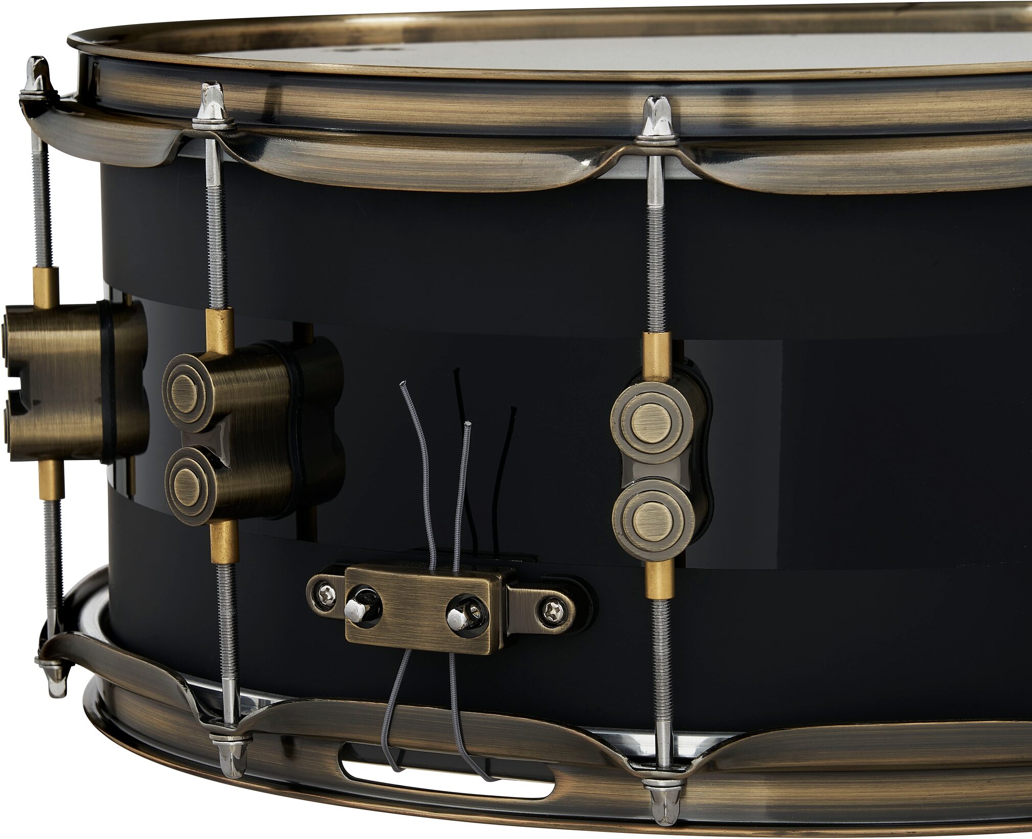 Pacific Drums Concept 20th Anniversary Snare Drum, Action Position Back
