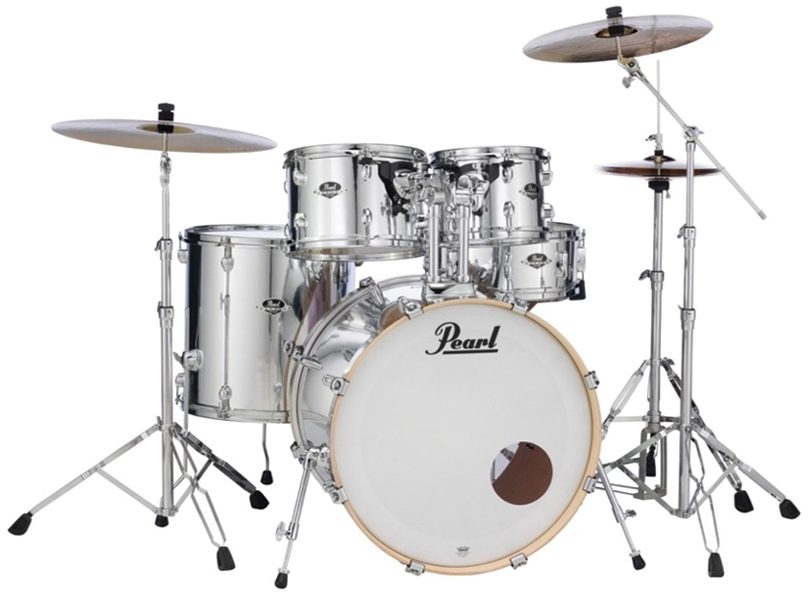 Pearl EX725SPC Export Drum Kit, 5-Piece, pear