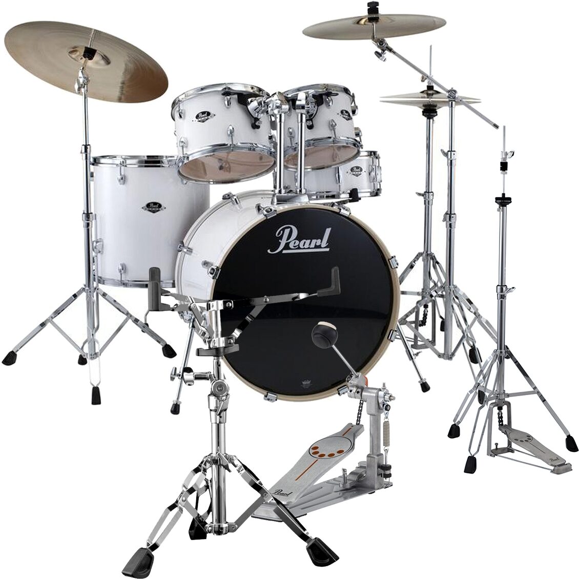 Pearl EX725SPC Export Drum Kit, 5-Piece, pack