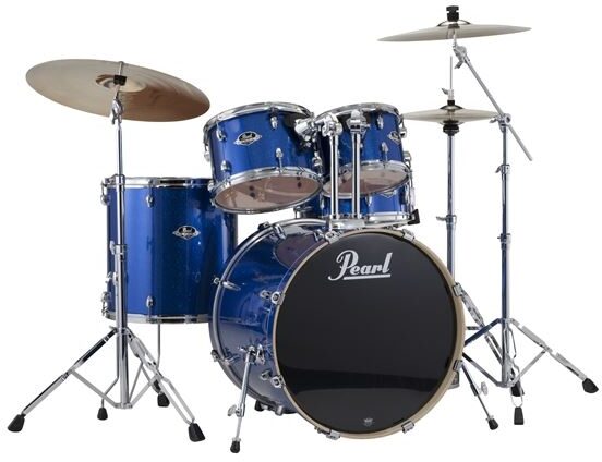Pearl EX725SPC Export Drum Kit, 5-Piece, Electric Blue