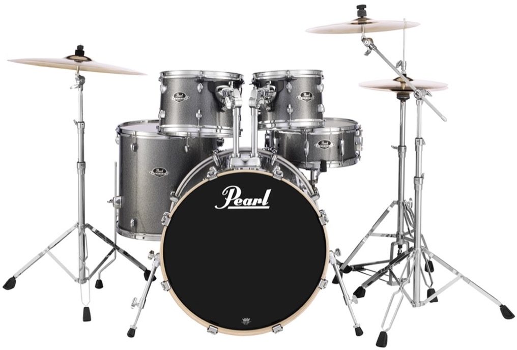 Pearl EX725SPC Export Drum Kit, 5-Piece, Grindstone Sparkle