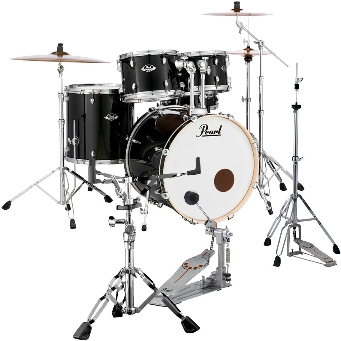 Pearl EX725SPC Export Drum Kit, 5-Piece, pack